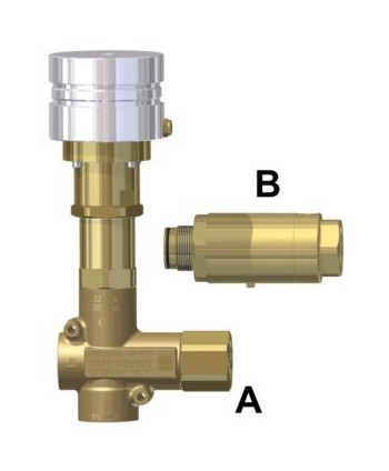 Válvula de reg. de presión VRPP 450-200 Neumática Tipo A