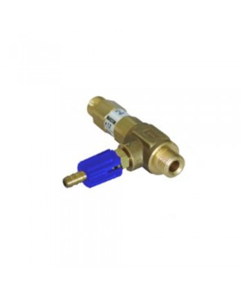Extended chemical injector 3/8 Bsp MM 1.8 mm 30 l/min 220 Bar (Blue)