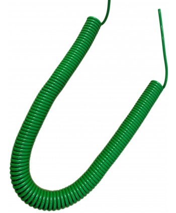 Manguera PA11 espiral 5X8 limpia llantas 15M  Verde