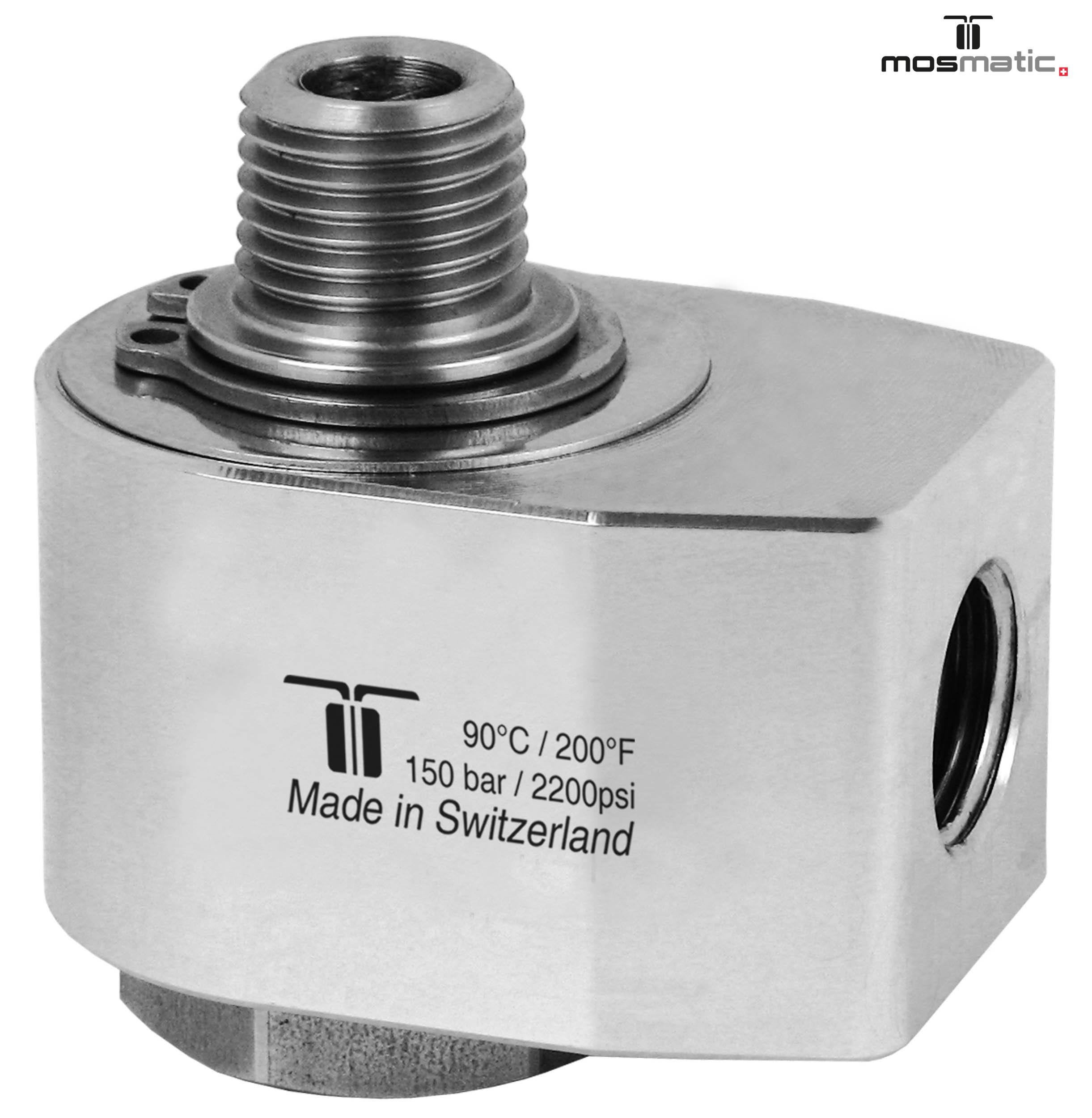 Racor 90° MH3/8' MOSMATIC