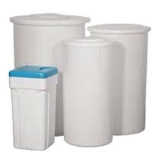 Depósito de sal de 200 l completo