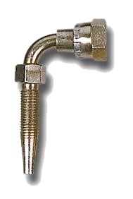 Nippel 1/4" h codo 90º