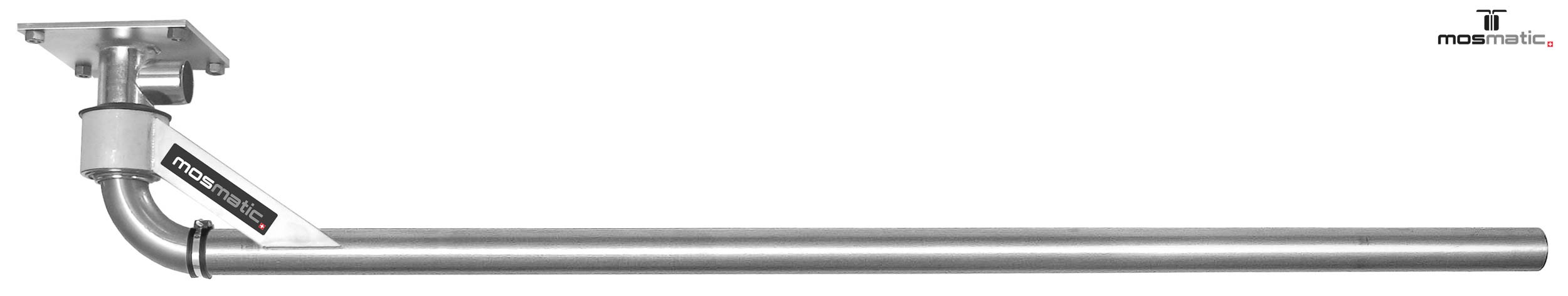 Brazo de aire LU-D L 1600 mm Ø40 conexión lateral