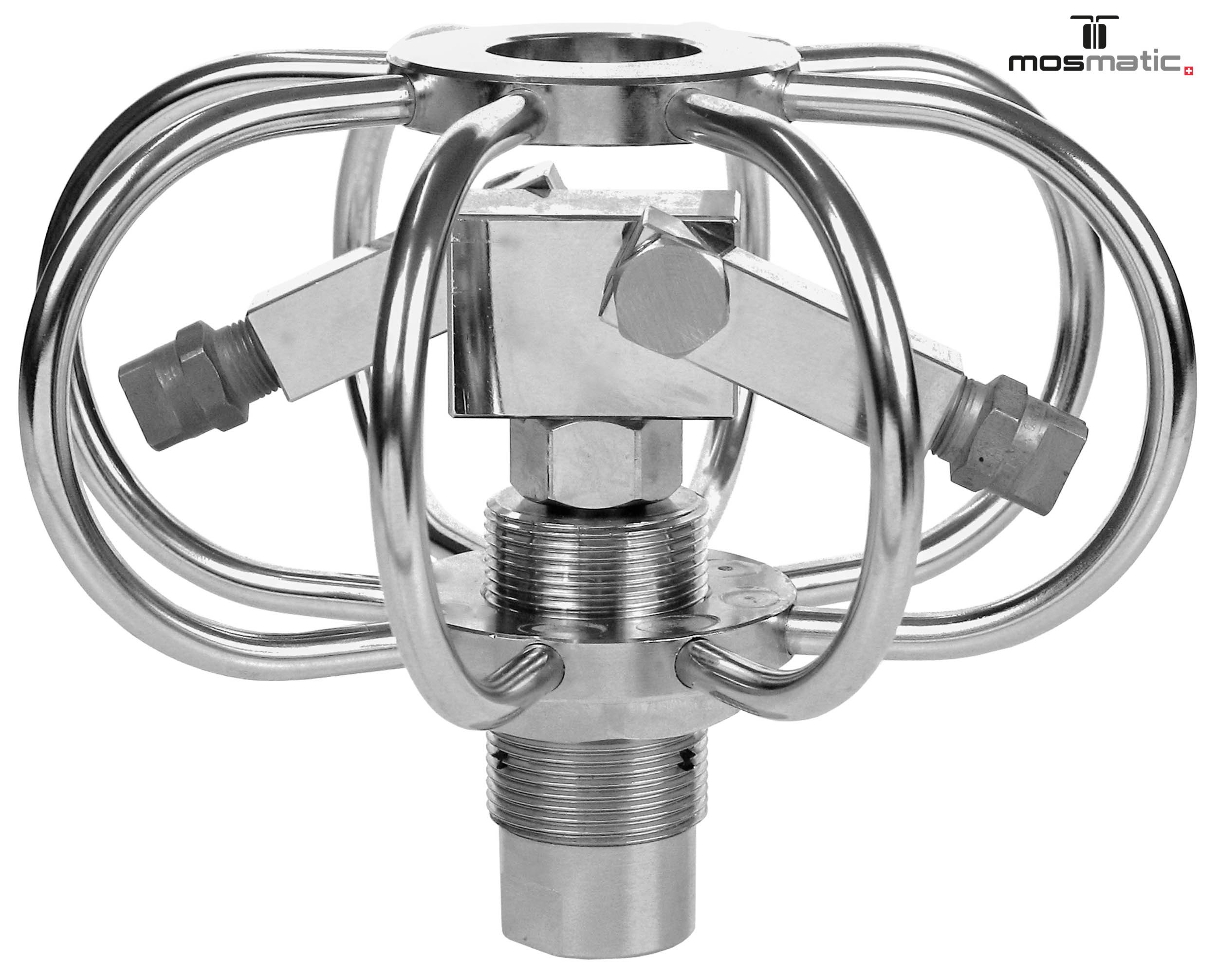 Cabezal rotativo TYR-2s Ø150 IN1/4"F agua caliente