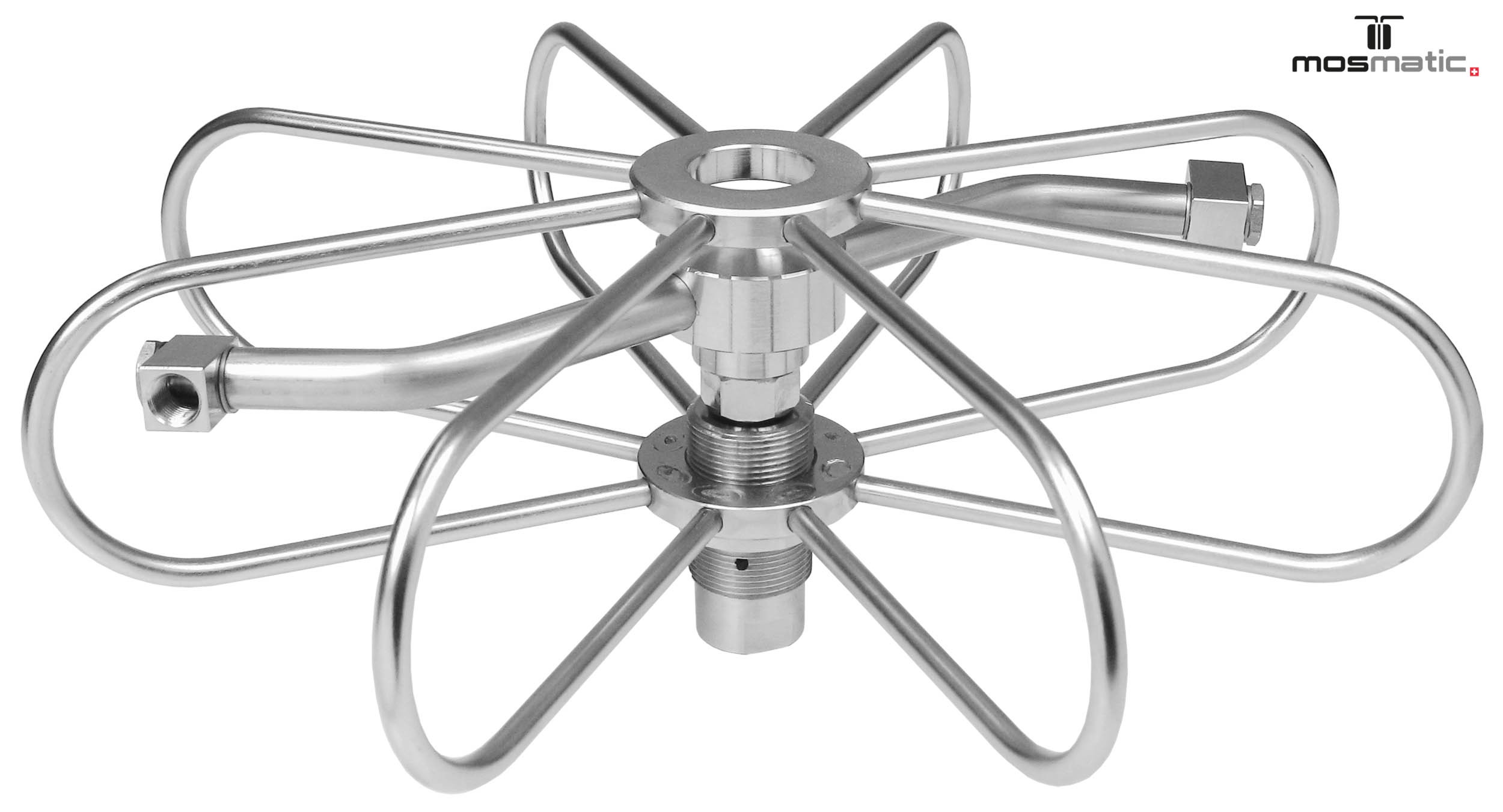 Cabezal rotativo TYR-3s Ø600 IN1/4"F agua caliente
