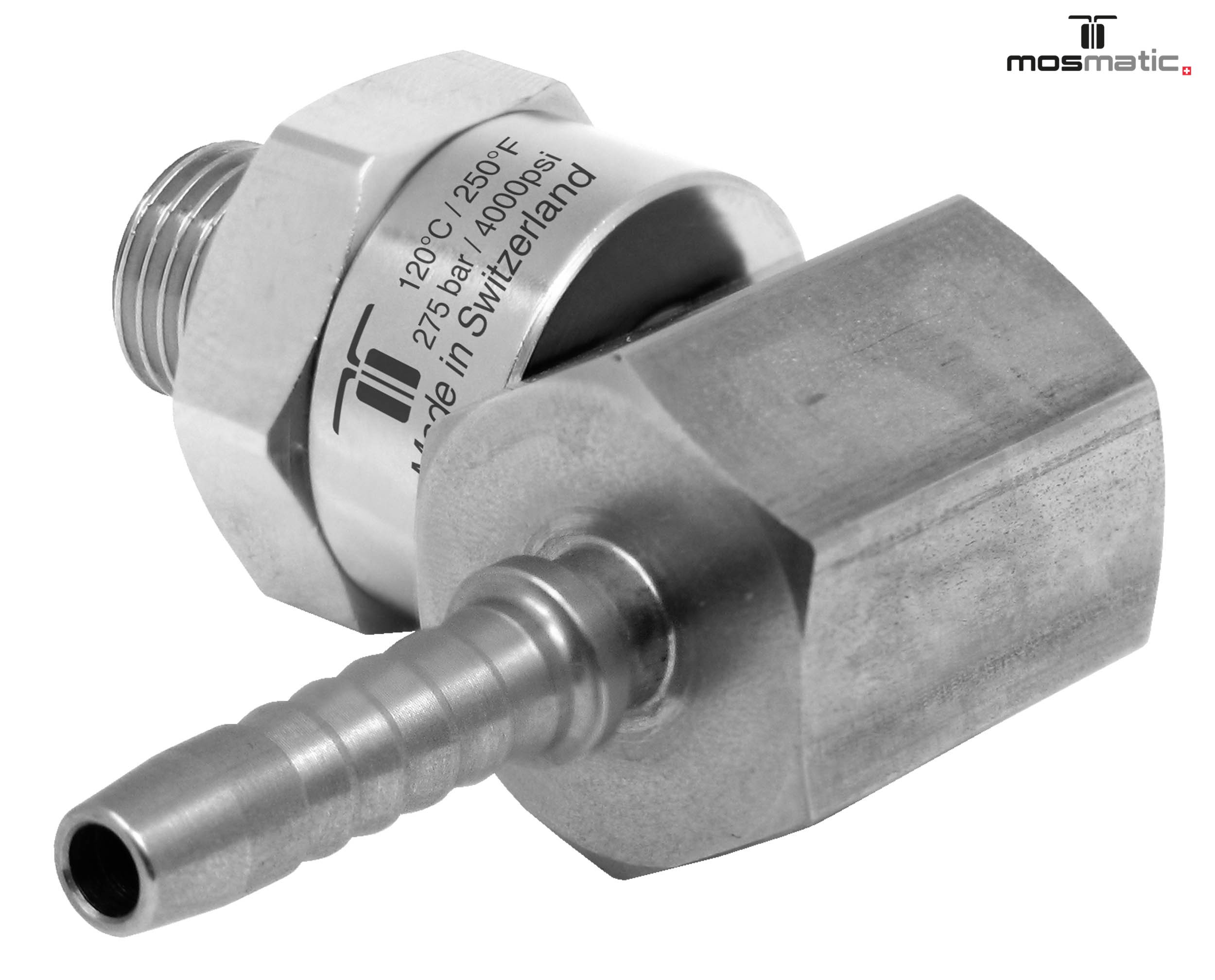 Racor DGK 90º G1/4"M-Tubo 8