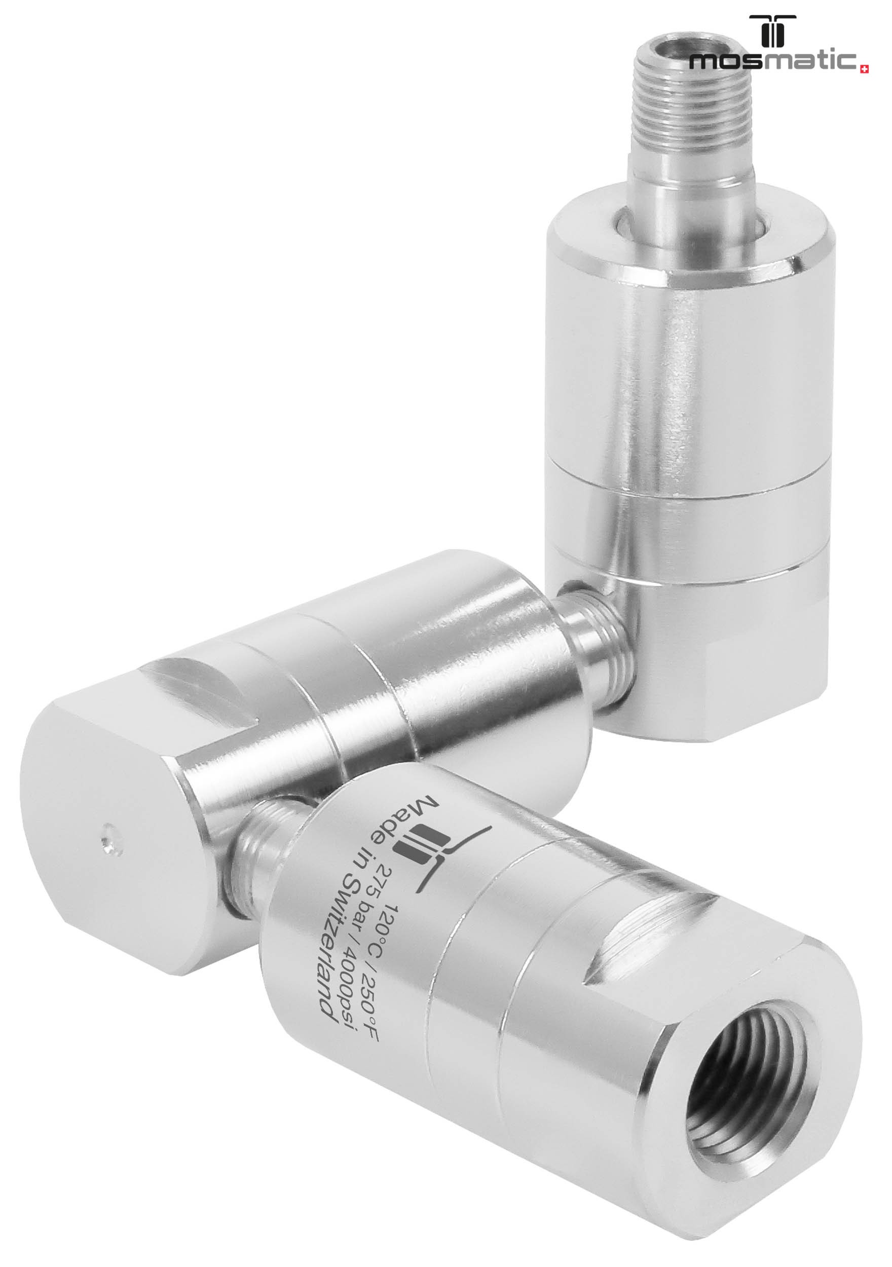 Racor DGZ entrada lateral G1/4"F-G1/4"M