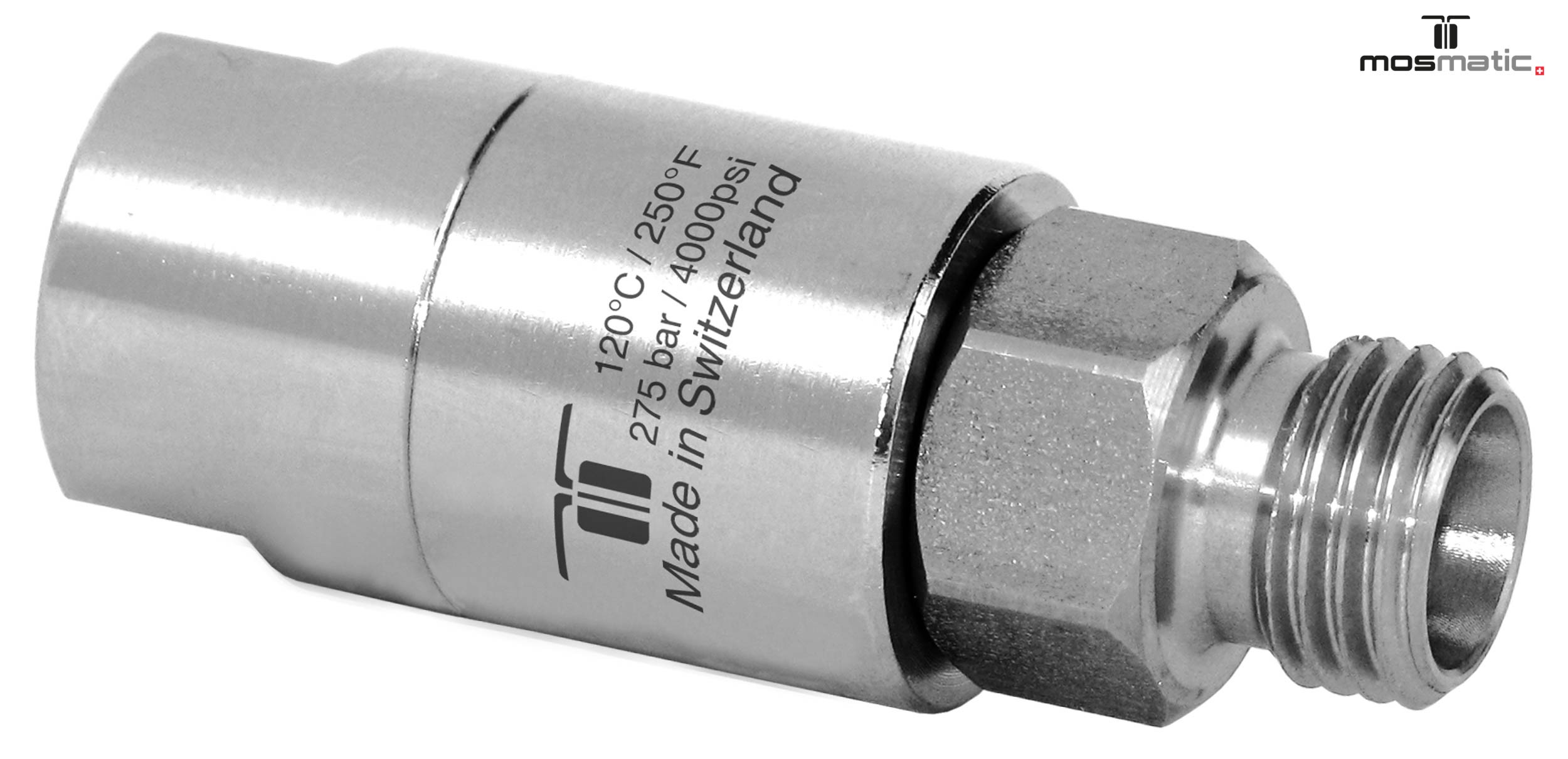 Racor giratorio recto DGS G3/8" F-M14x1.5M 2 rodamientos