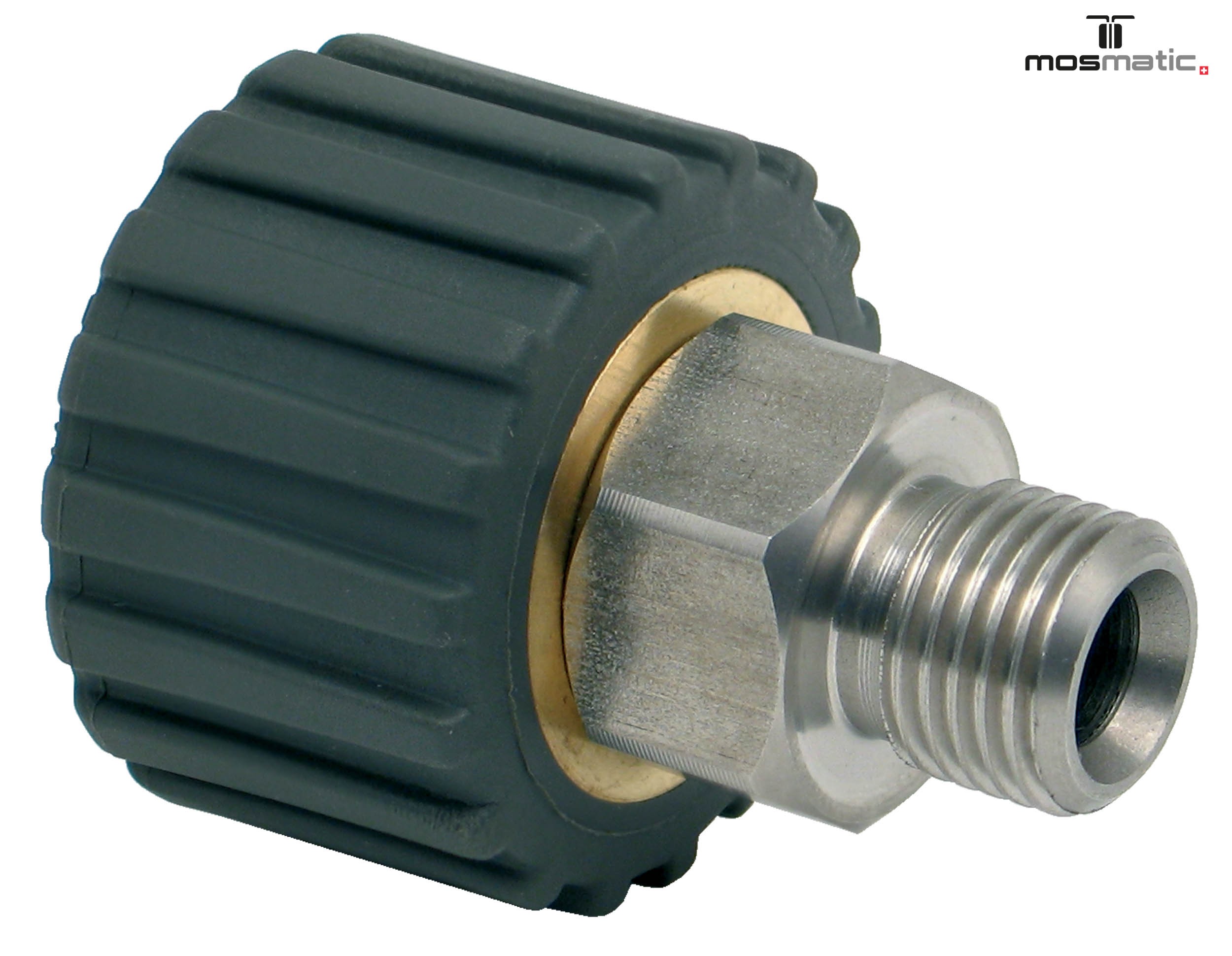 Racor DKS de acoplamiento giratorio M21x1.5F-G1/4"M