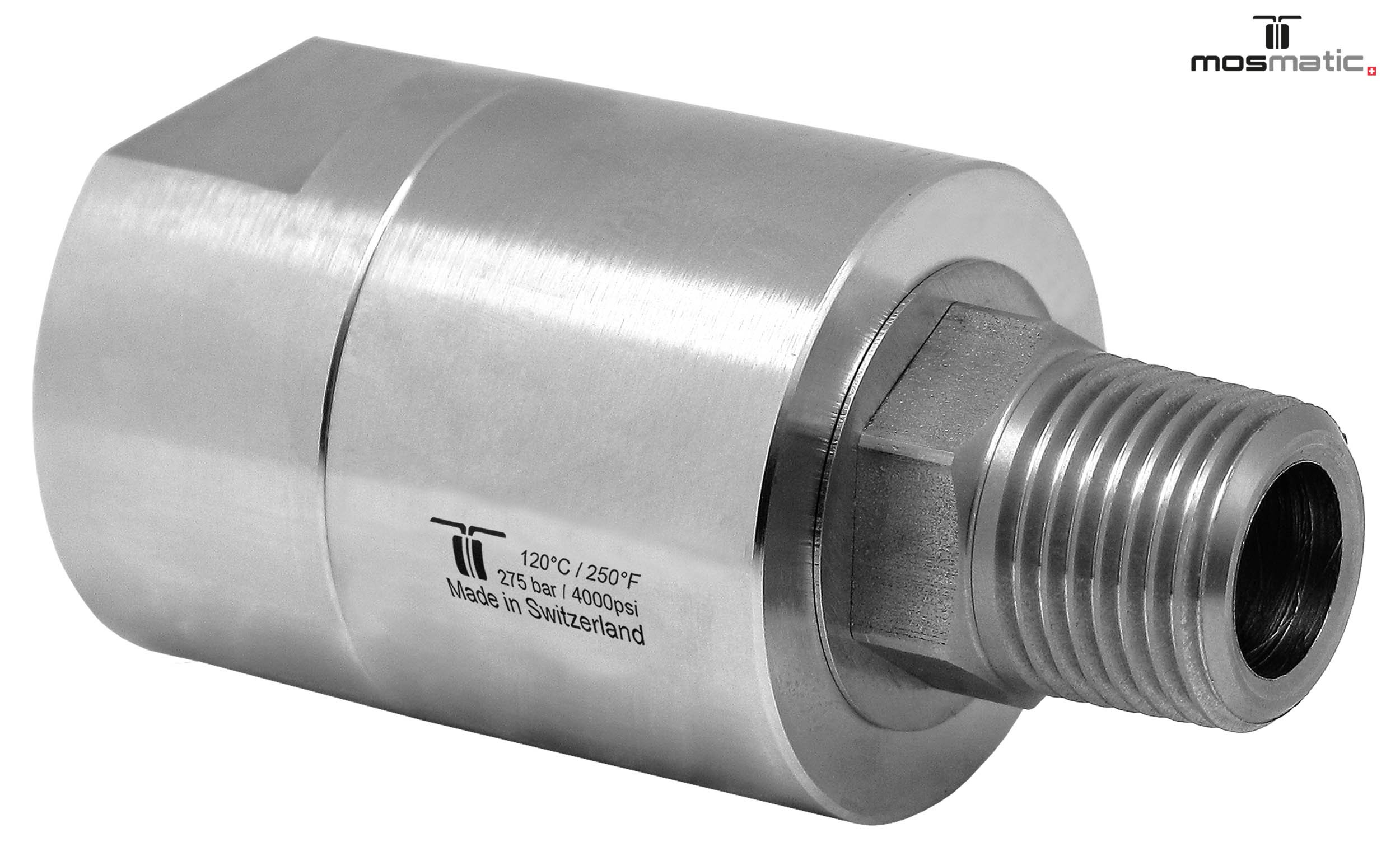 Racor DGE de alto caudal G1/2"F-G1/2"M