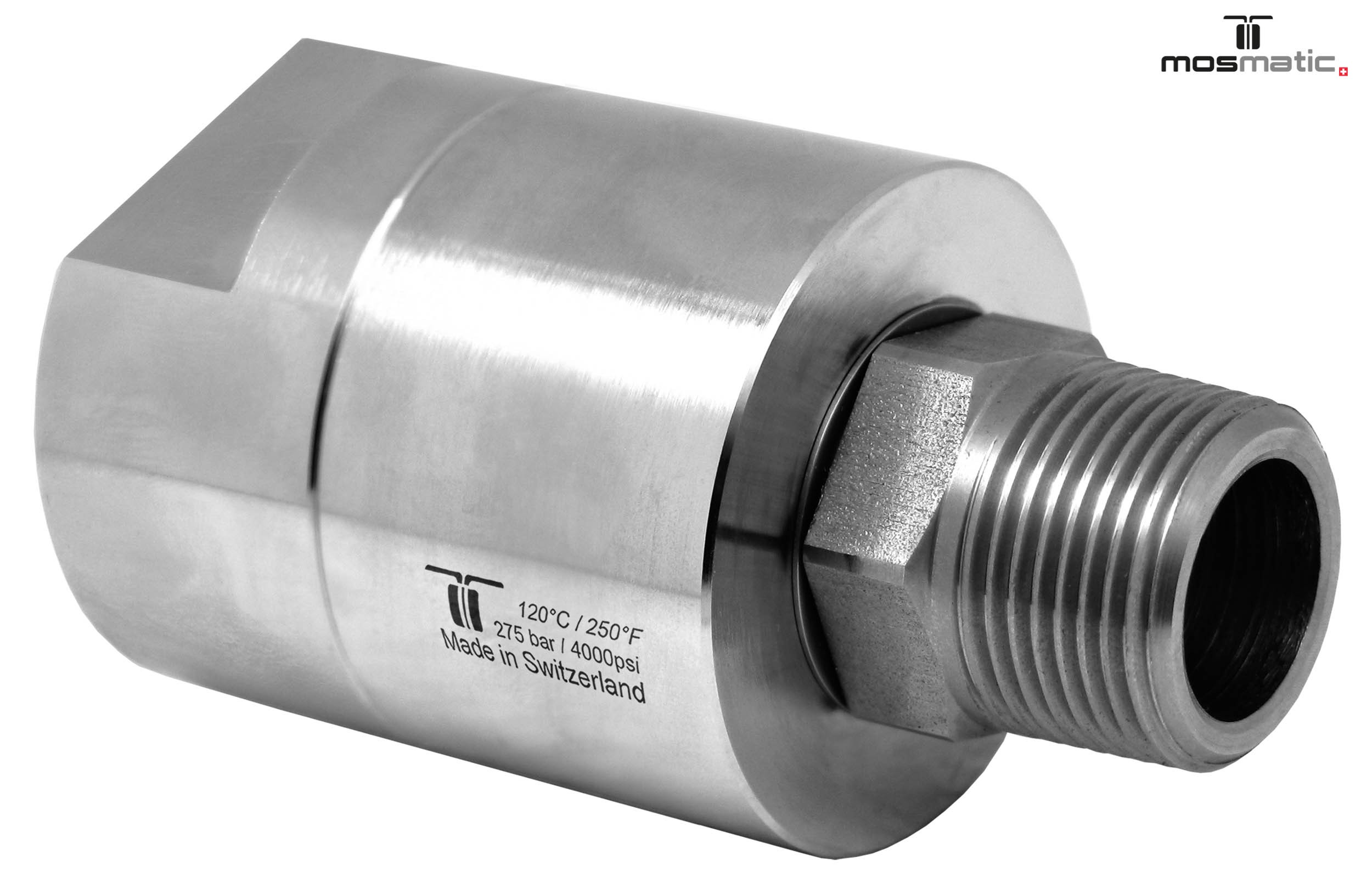 Racor DGE de alto caudal G3/4"F-G3/4"M