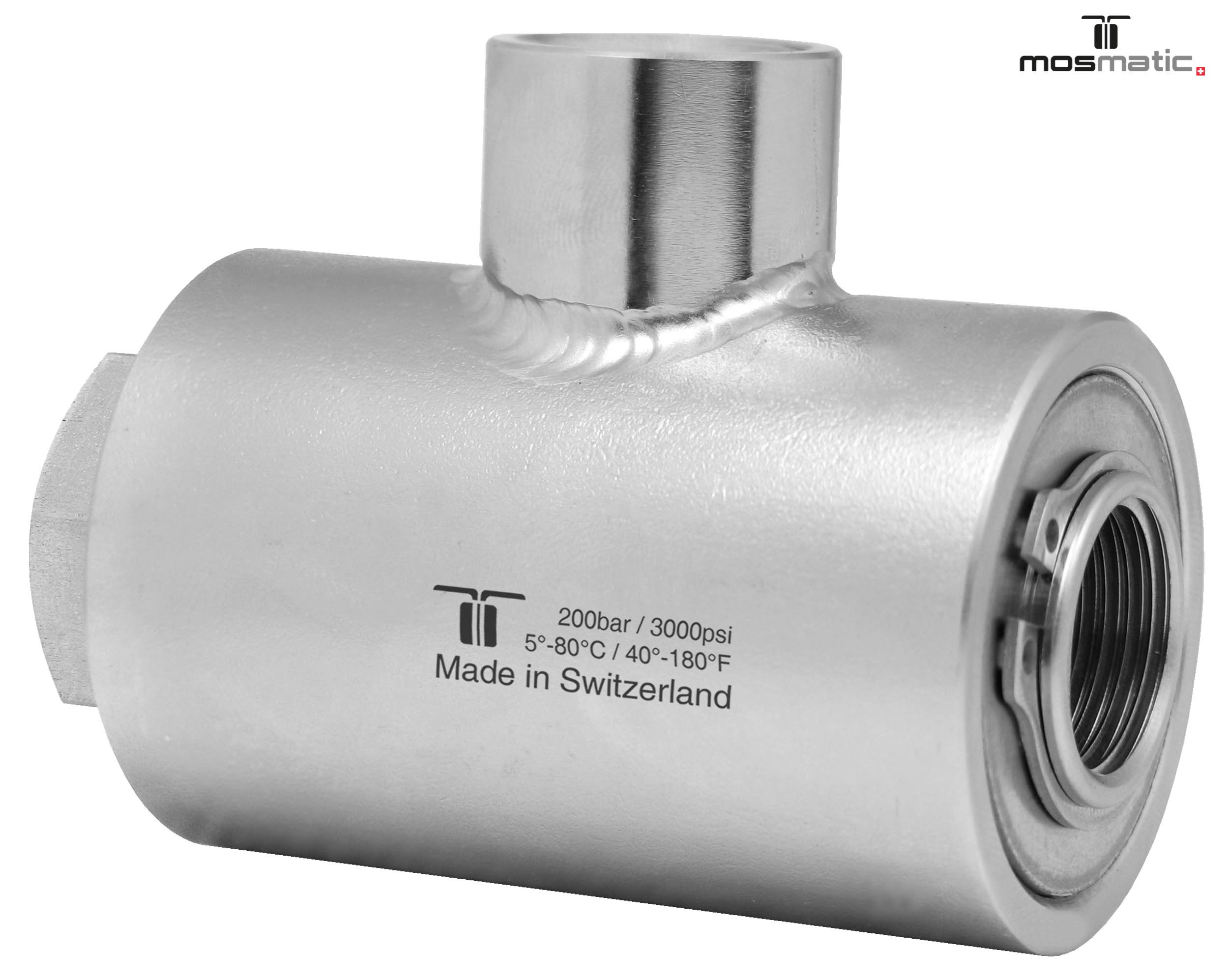 Racor 90º giratorio WDRS G1"F-G1"F NW25 110rpm
