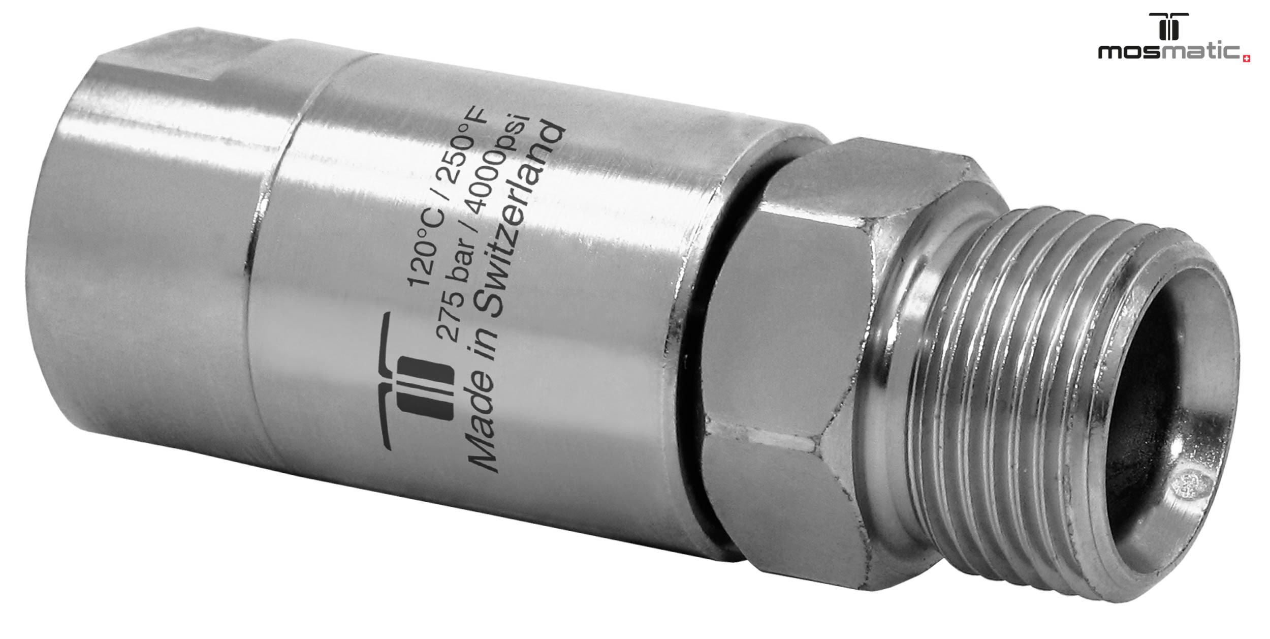 Racor giratorio DGL 3 Rod. G1/4"F-M21x1.5M NW6