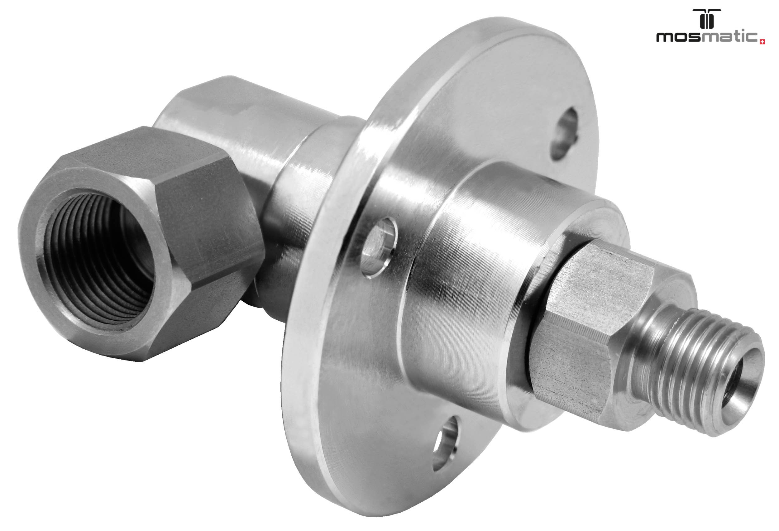 Racor giratorio 90º DGF 3 Rod. G3/8"F-G3/8"M