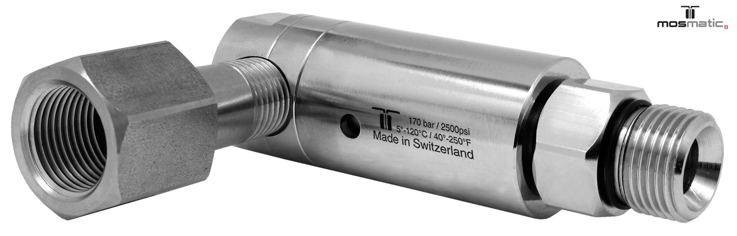 Racor giratorio 90º DXL 3 Rod. G3/8"F-G1/4"M
