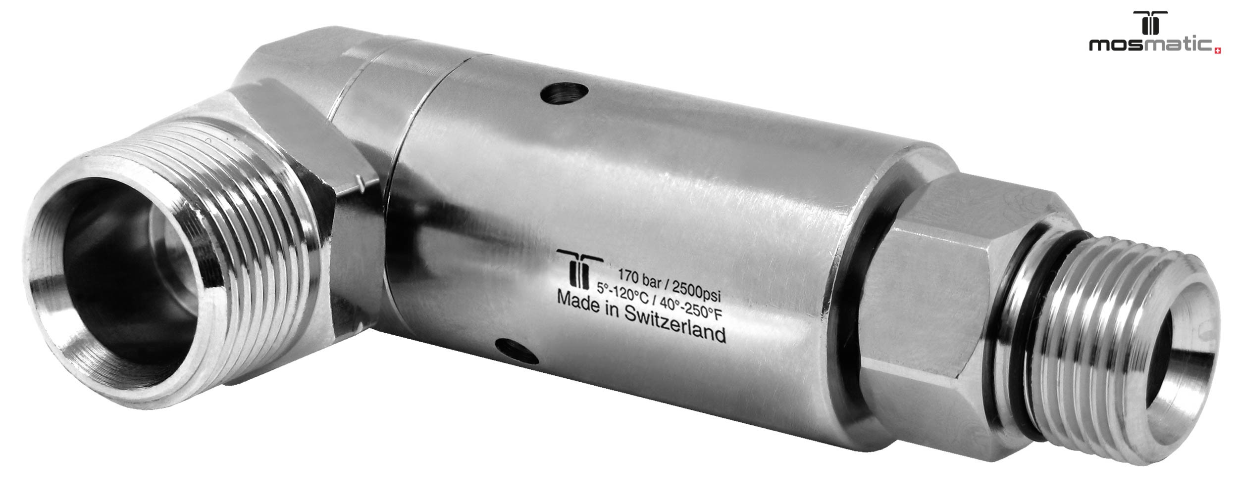 Racor giratorio 90º DXL 3 Rod. M22x1.5M-G3/8"M