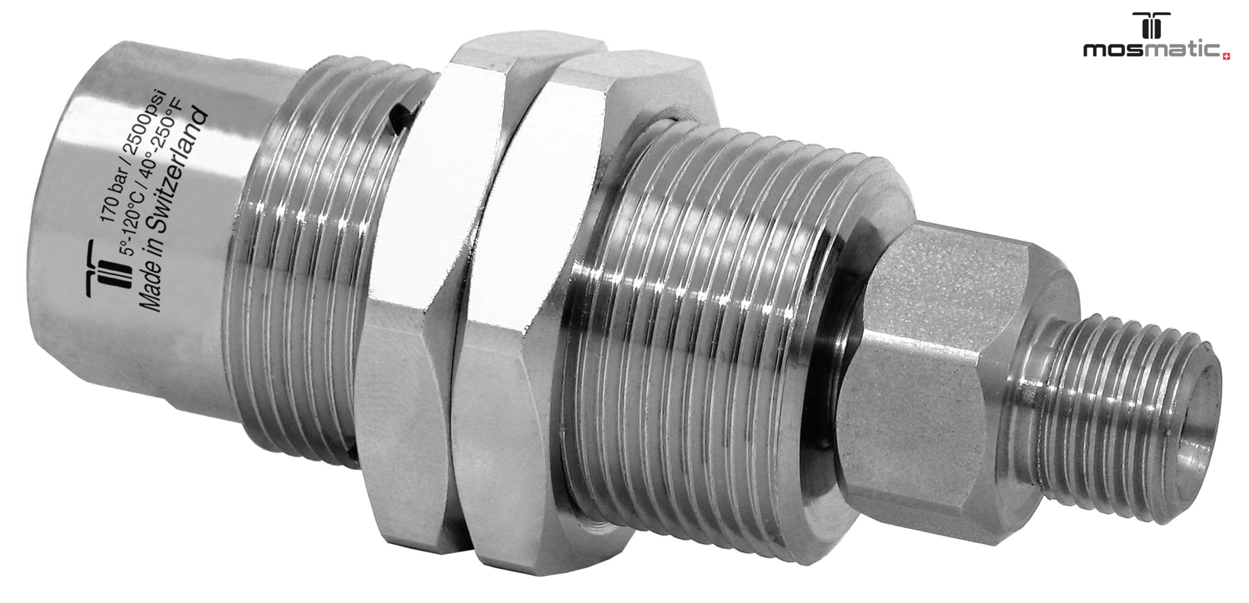 Racor giratorio recto DXG 3 Rod. G1/4"F-G1/4"M