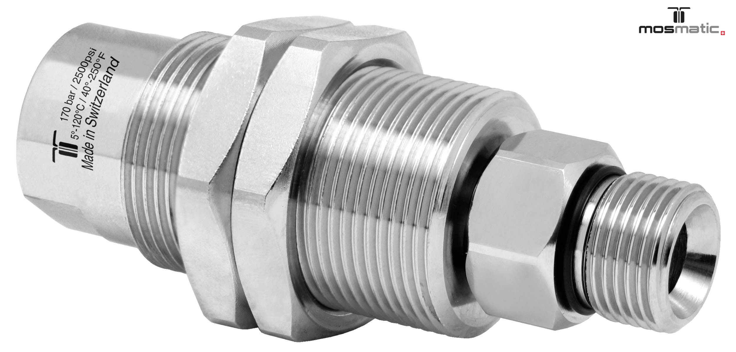 Racor giratorio recto DXG 3 Rod. G1/4"F-G3/8"M
