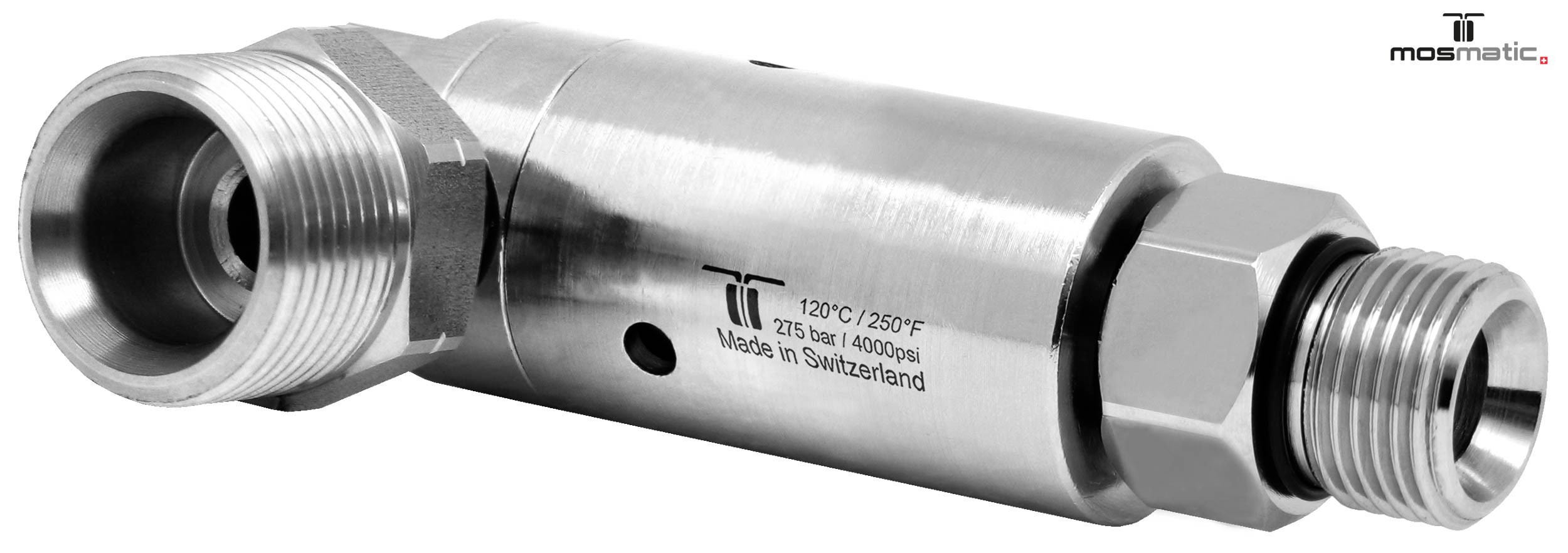 Racor giratorio 90º DYL M22x1.5M-G3/8"M