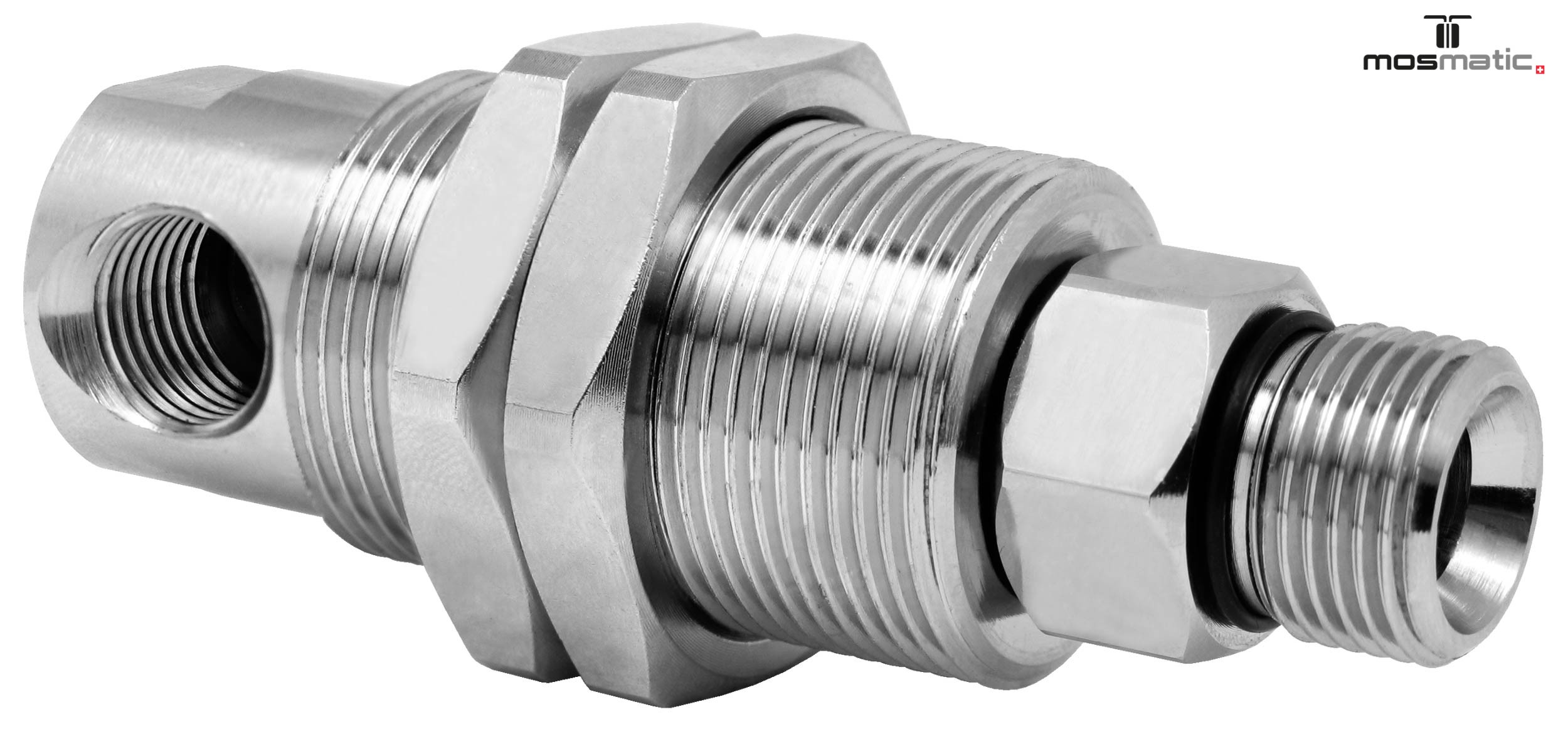 Racor giratorio 90º DYG 3 Rod. G1/4"F-G3/8"M NW6