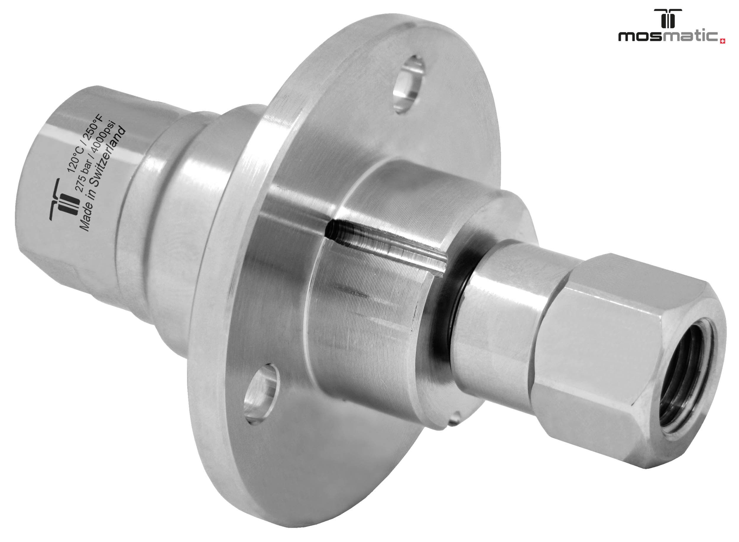 Racor giratorio recto DYF 3 Rod. G1/4"F-G1/4"F