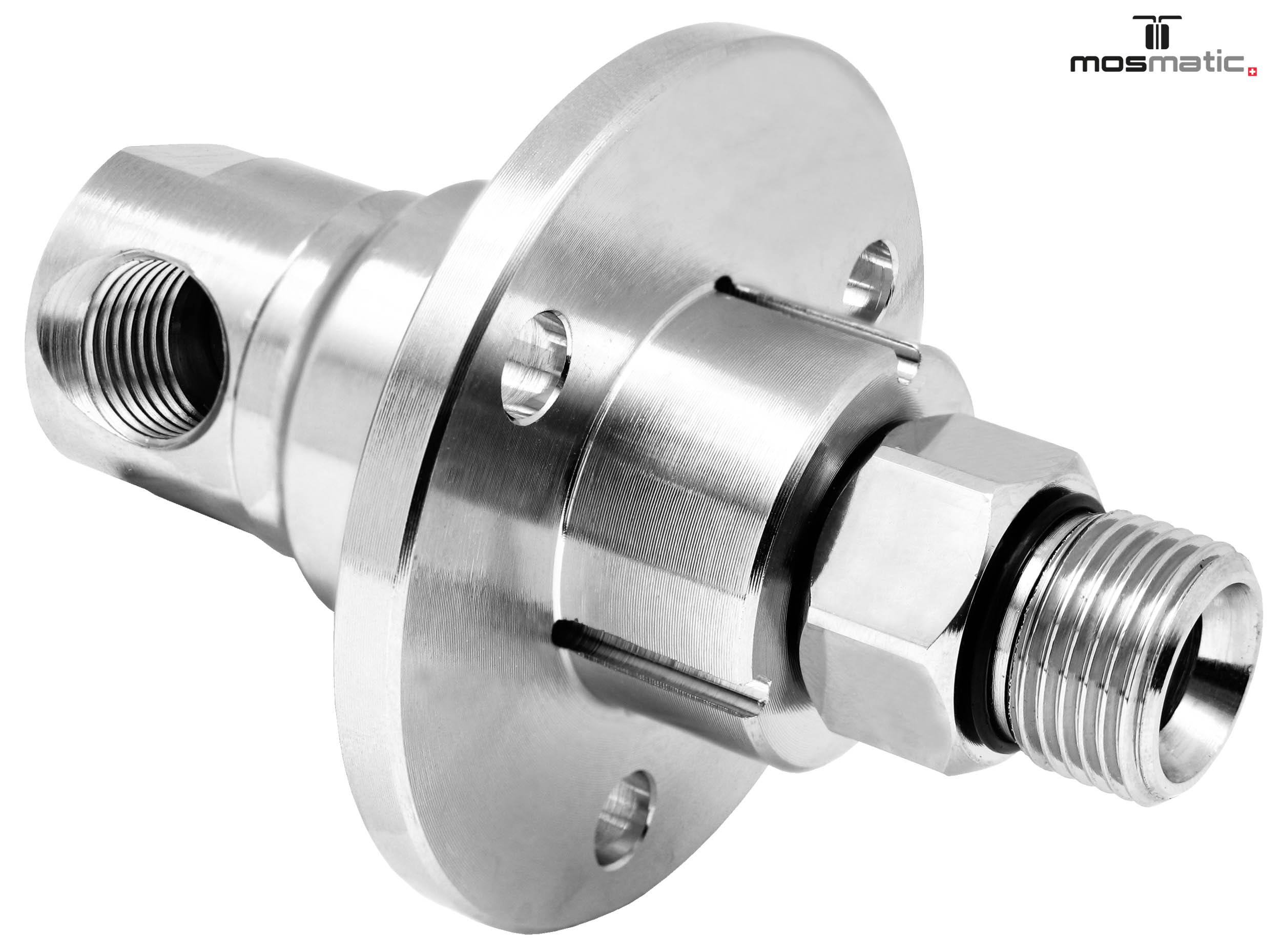 Racor giratorio 90º DYF 3 Rod. G1/4"F-G3/8"M
