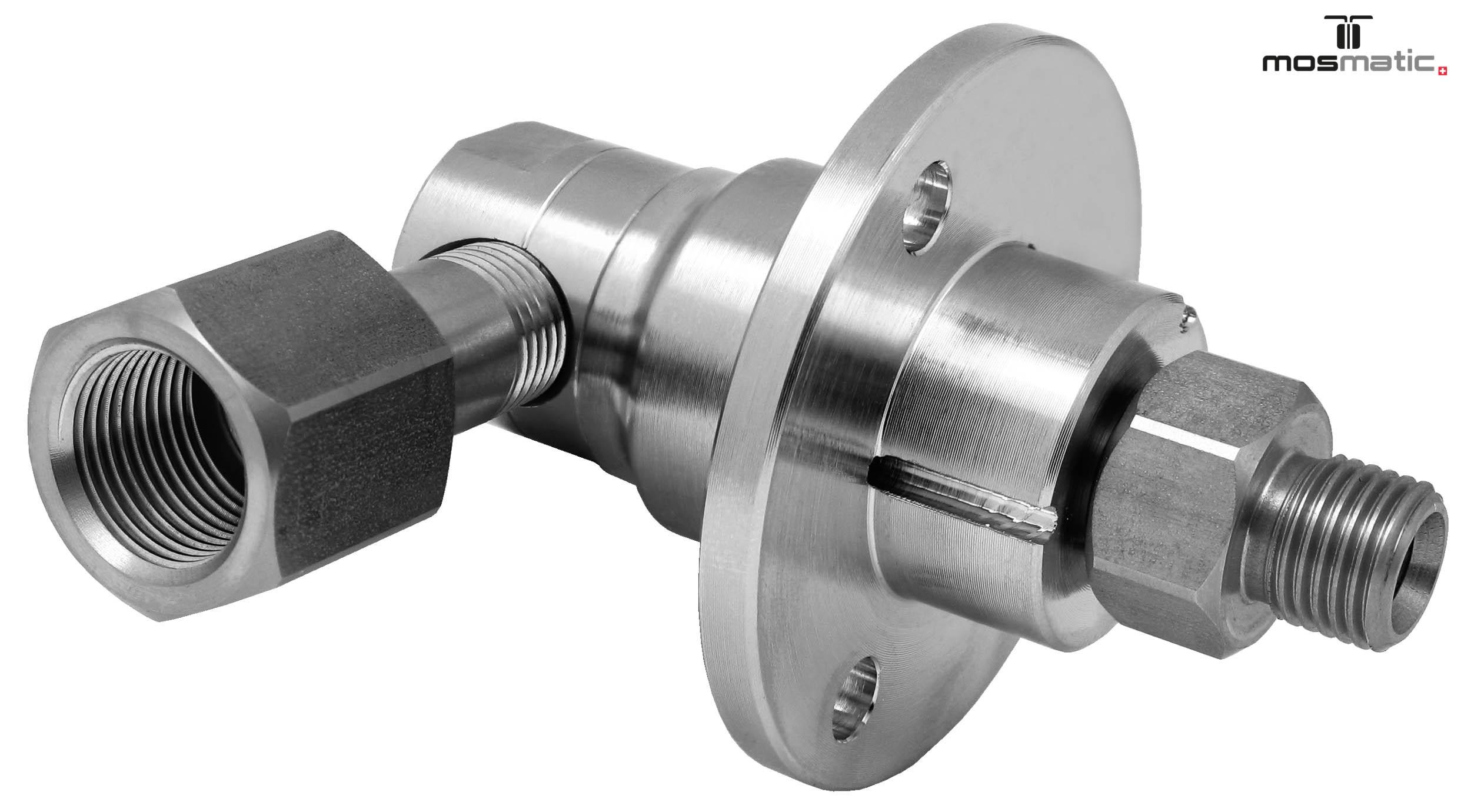 Racor giratorio 90º DYF 3 Rod. G3/8"F-G3/8"M