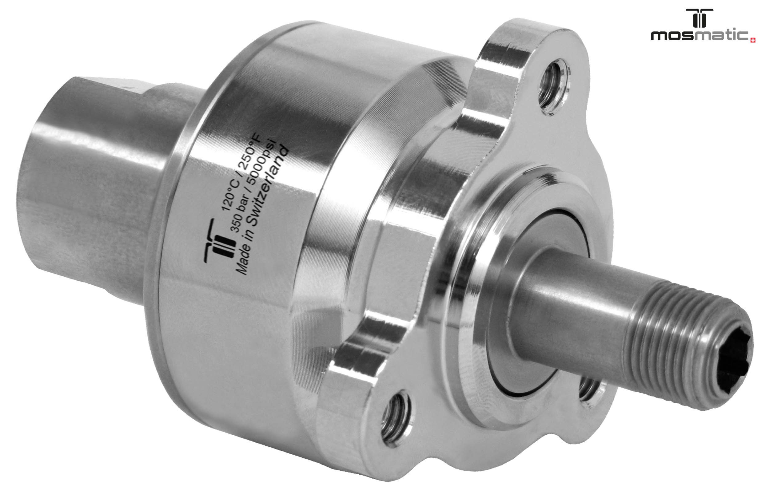 Racor giratorio recto DYW 3 Rod. G3/8"F-M12x1M