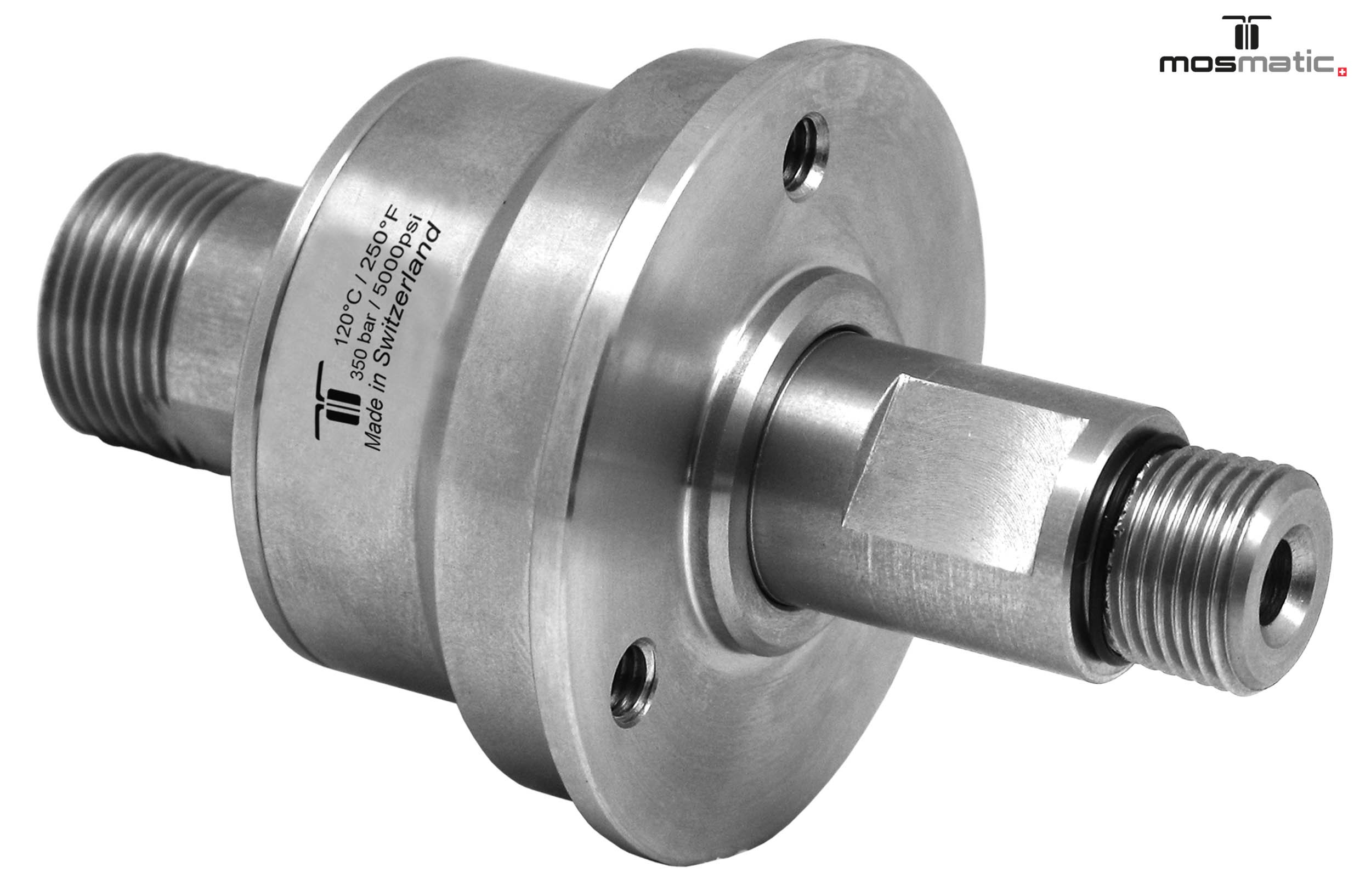 Racor giratorio recto DYCI 3 Rod. M21x1.5M-G3/8"M NW6 350bar