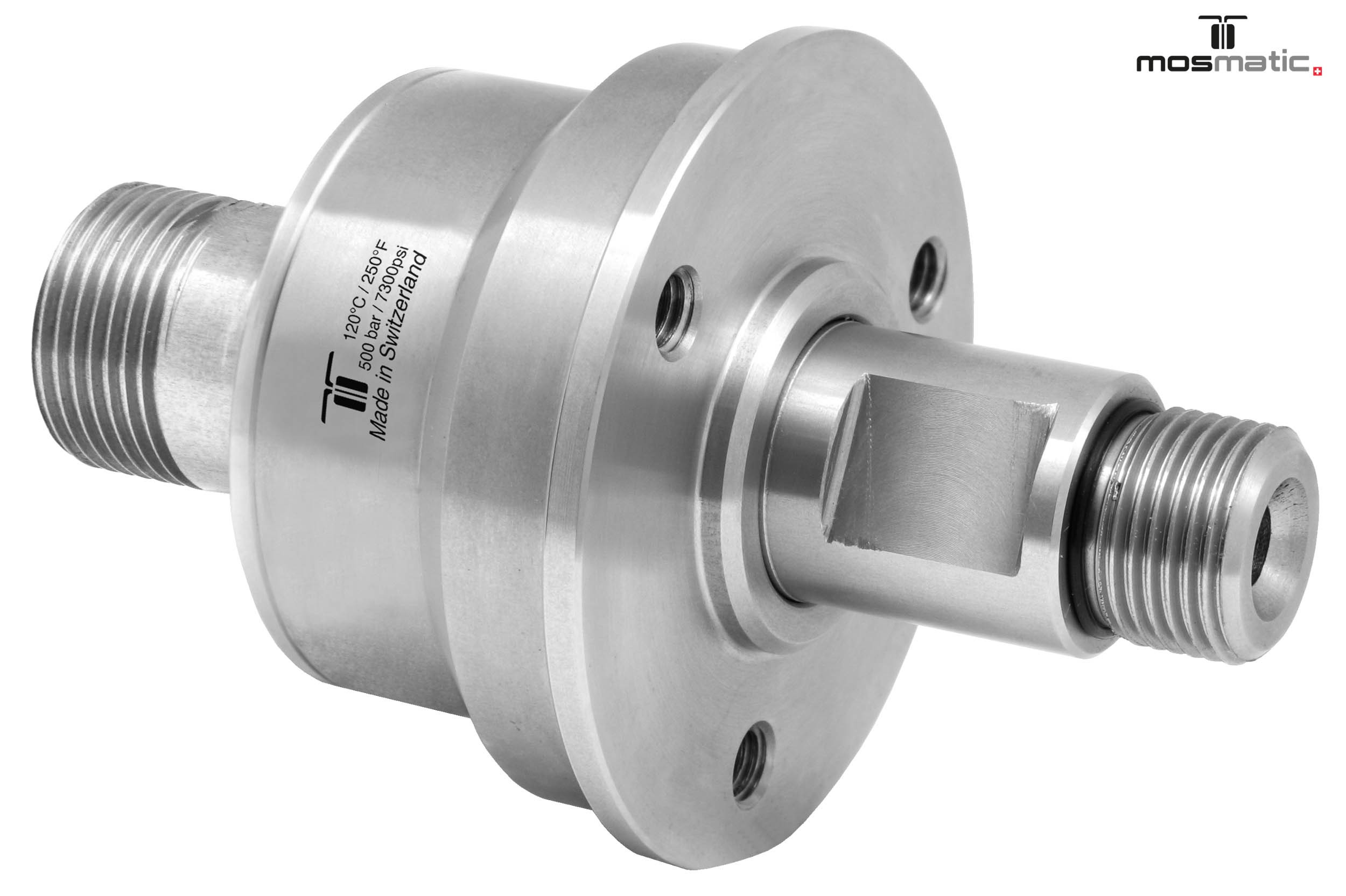 Racor giratorio recto DYDI 3 Rod. M22x1.5M-G3/8"M NW6 500bar