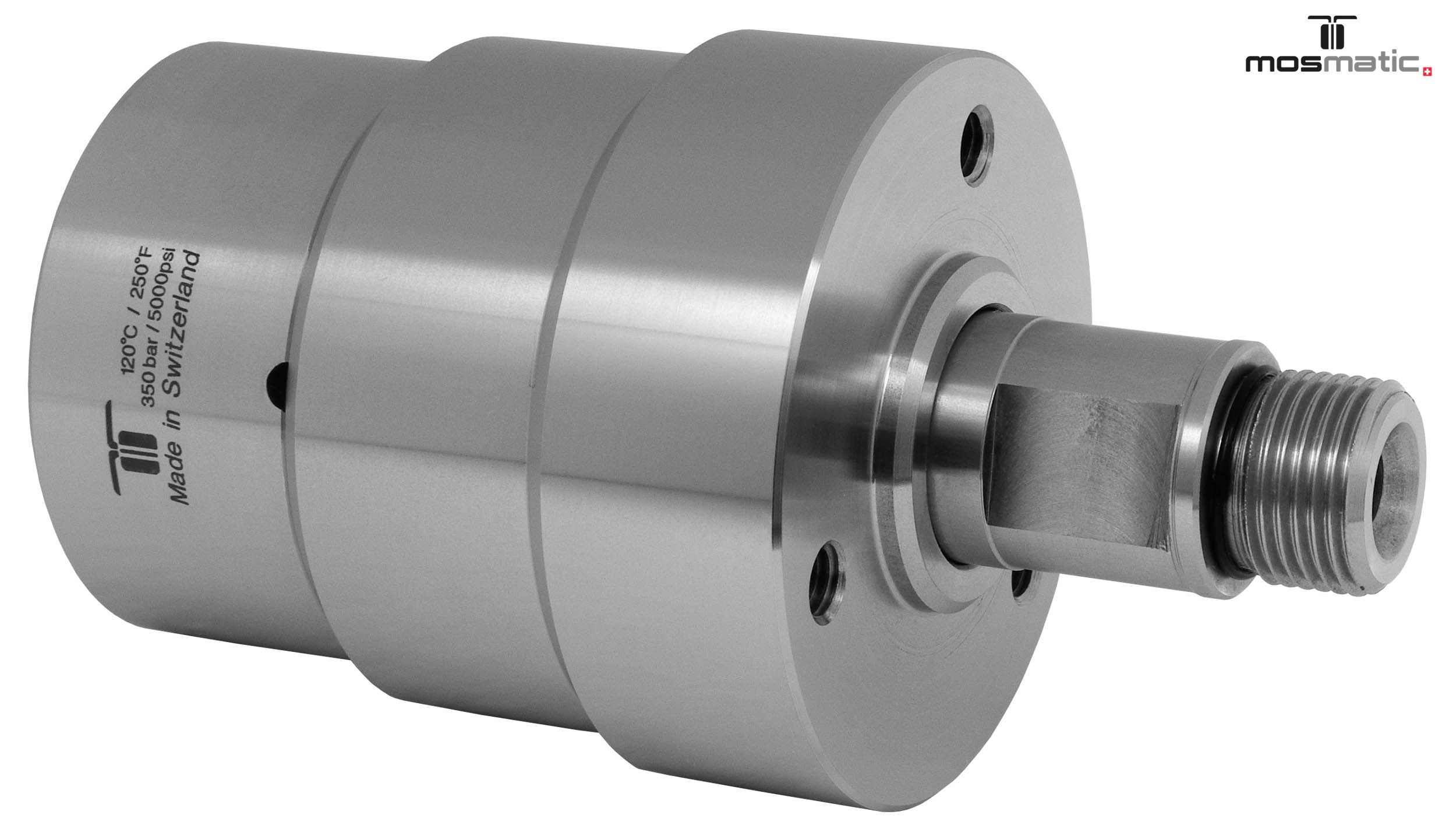 Racor giratorio recto DYT 4 Rod. G3/8"F-G3/8"M NW9 350bar