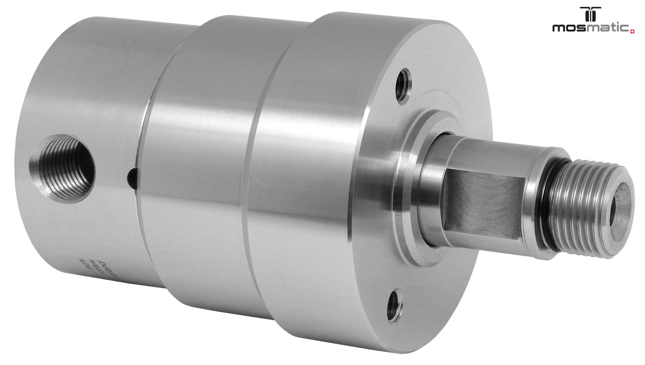 Racor giratorio 90º DYU 4 Rod. G3/8"F-G3/8"M NW6 500bar