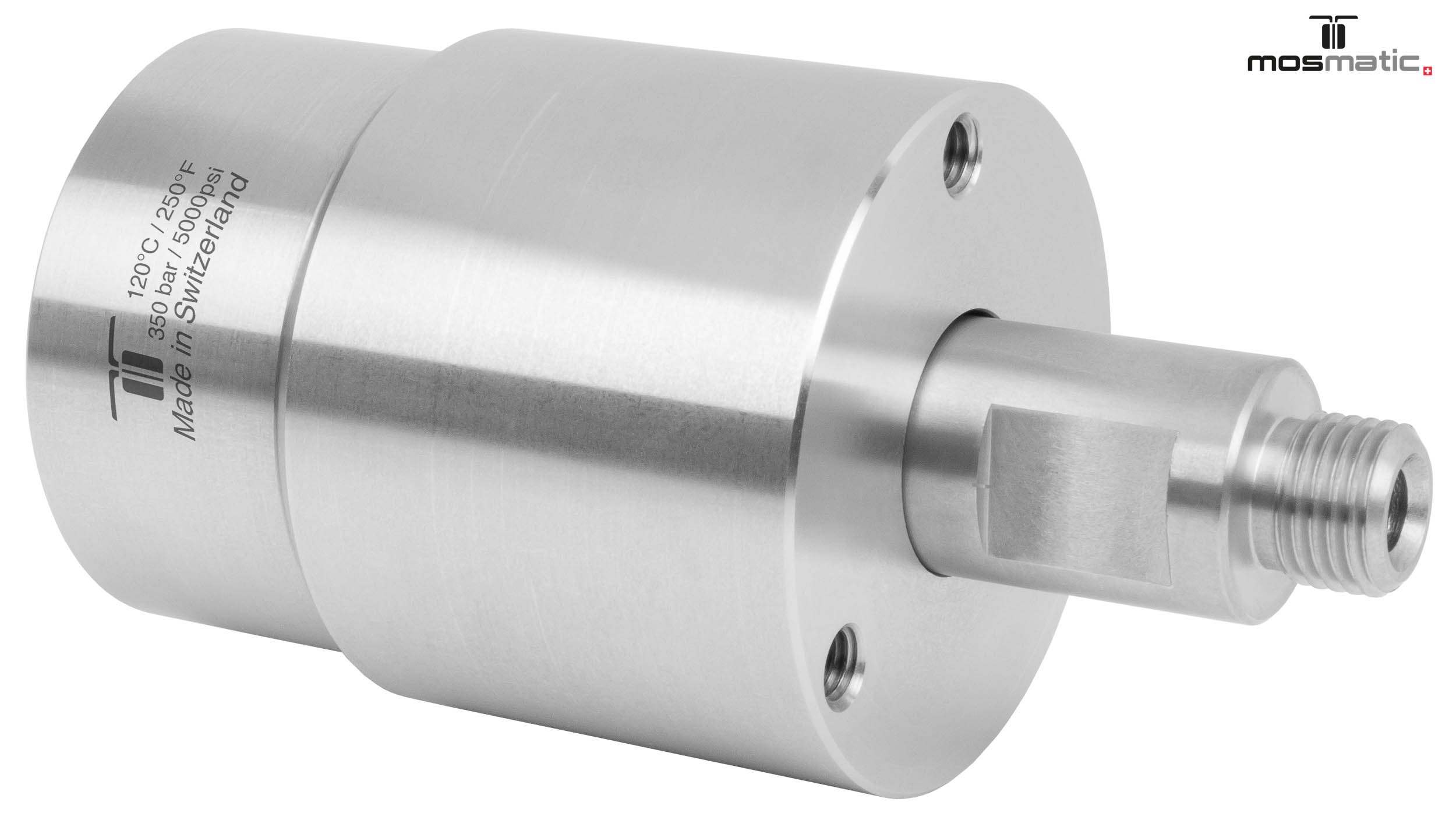 Racor giratorio recto DYKI 4 Rod. G1/4"F-G1/4"M NW6 350bar