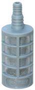Filtro detergente plástico con válvula antirretorno PP+Inox