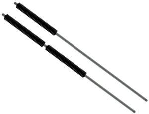 Lanza PFL derecha con tubo acero inox 1200mm G1/4M