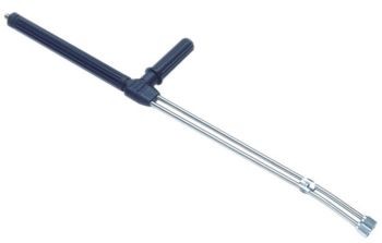 Lanza doble LD7 con empuñadura redonda R5 850mm tubo 1/4 zinc x 1/8 inox