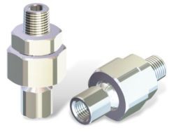 Racor articulable de alta presión Inox 1/4 Npt M-1/4 Npt H