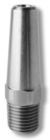 Boquilla inox prolongada 1/4 Npt M - 0º+Aleta guía Tamaño boq. 20