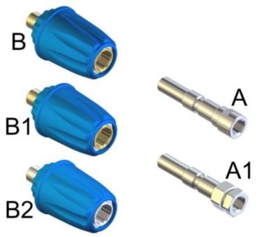 Enchufe rápido de bola ARS 25P -KW - Inox Tipo B2 IN G1/4M