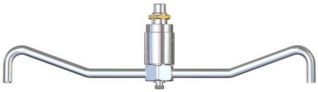 Cabezal rotativo GR38/400 IN G3/8M - OUT 2 x 1/8 Npt H