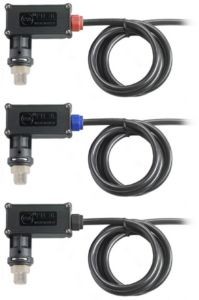 Presostato con niple en acero inox PR16 IN G3/8M Presión interv. 40bar Negro