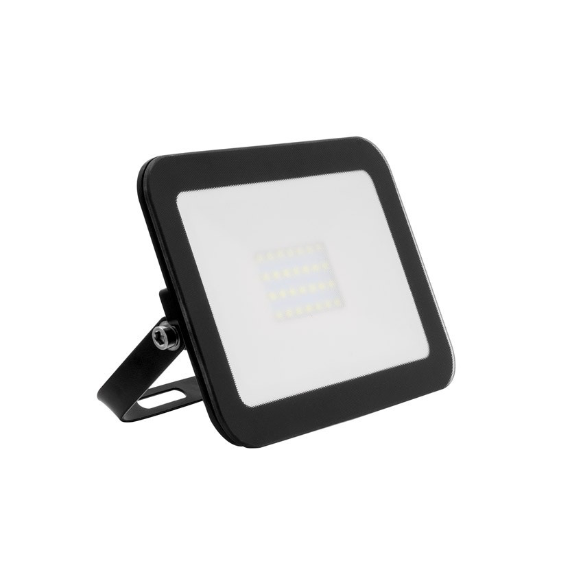 Foco Proyector LED Slim Cristal 20W Negro