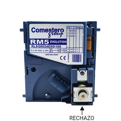 Monedero RM5 salida por abajo + tetones