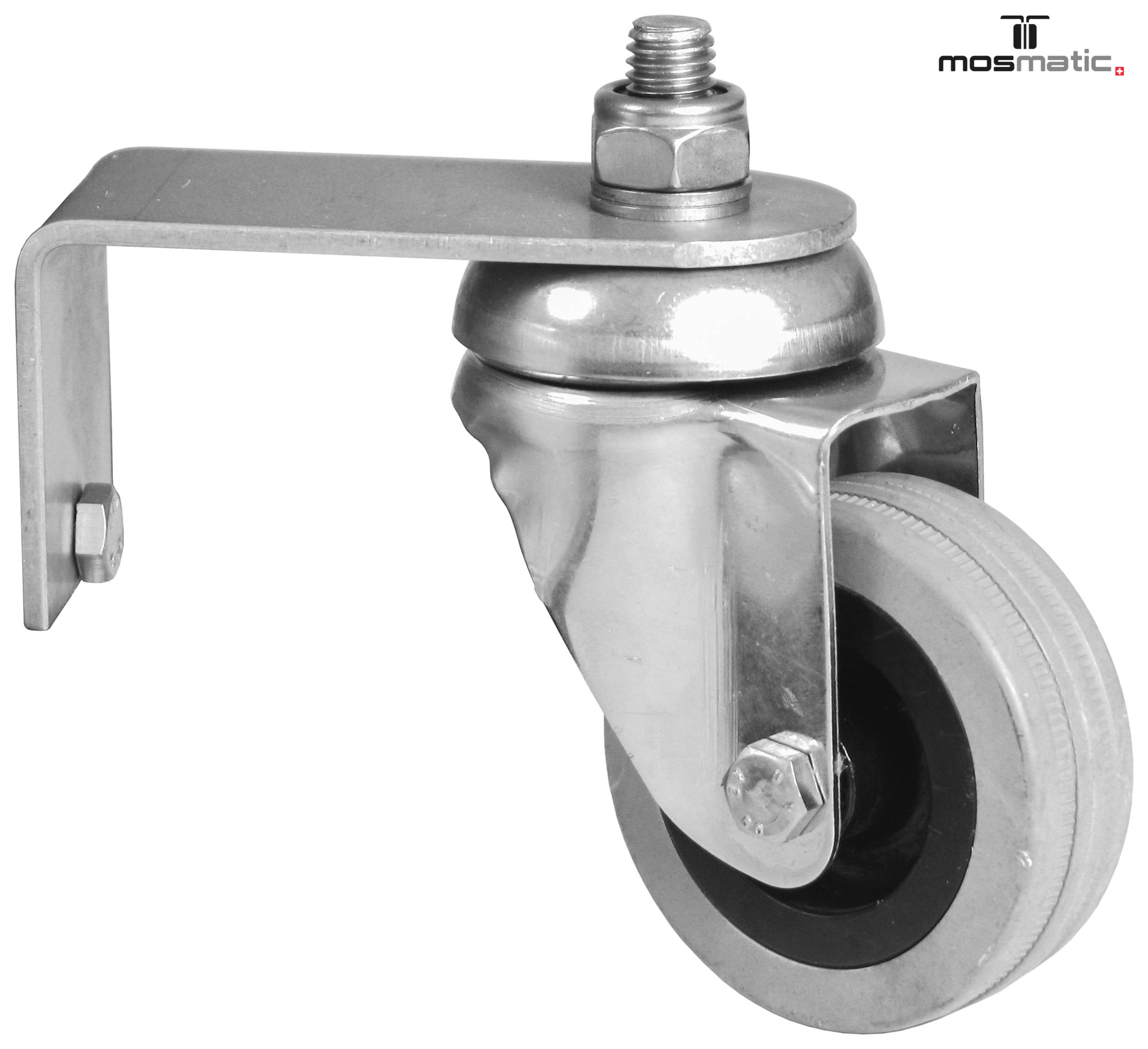Mosmatic Surface Cleaner Castor Wheel + bracket ø60 For Models ø520/750mm