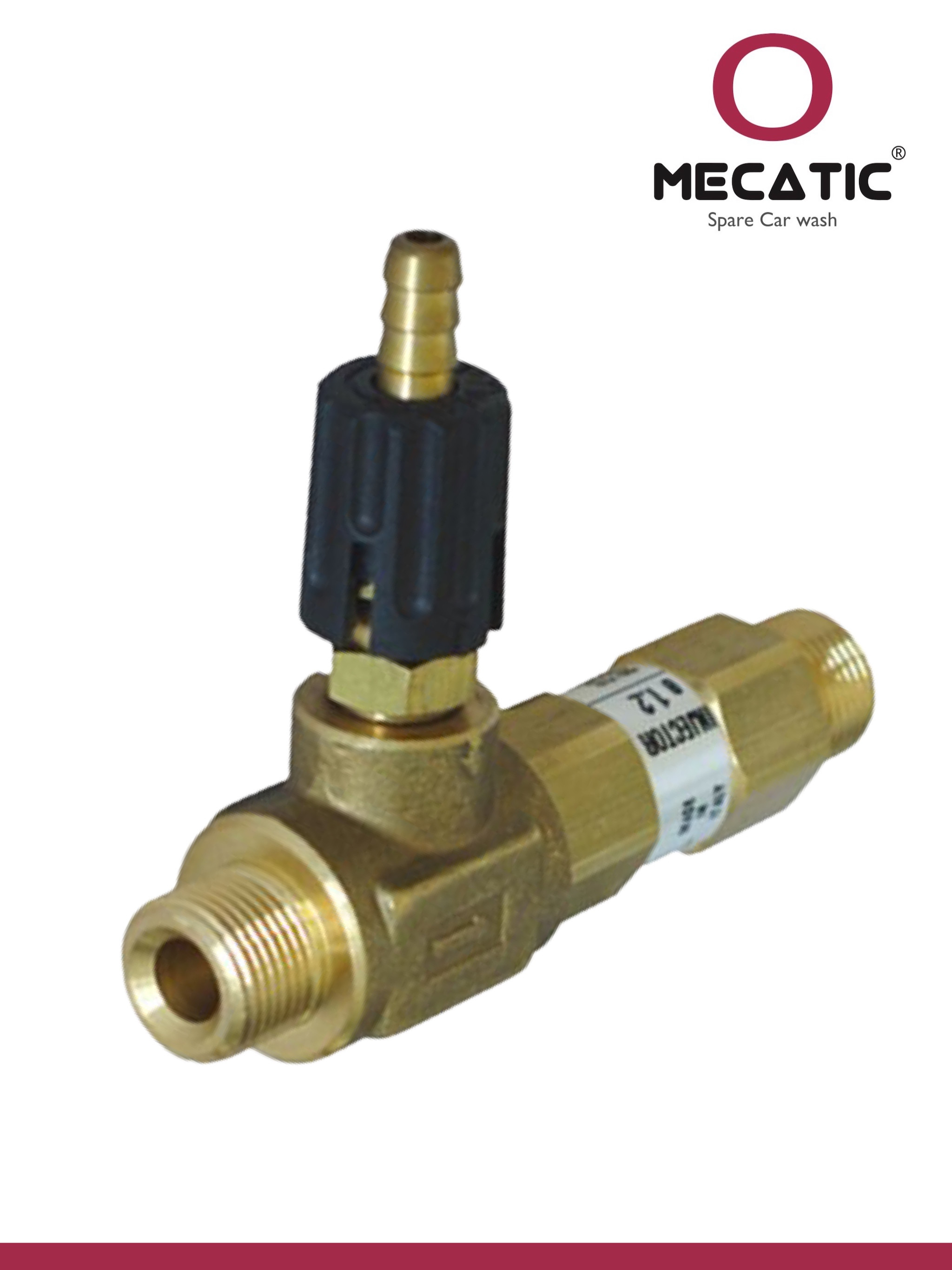 Inyector-Venturi G3/8MM de 1,4 mm Ptgm 7mm