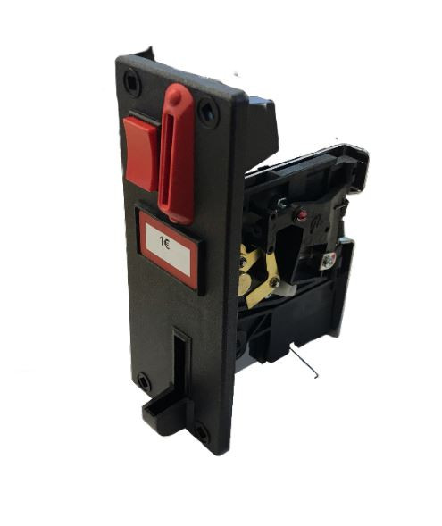 Monedero Mecánico 1€ con frontal mini+micro IL