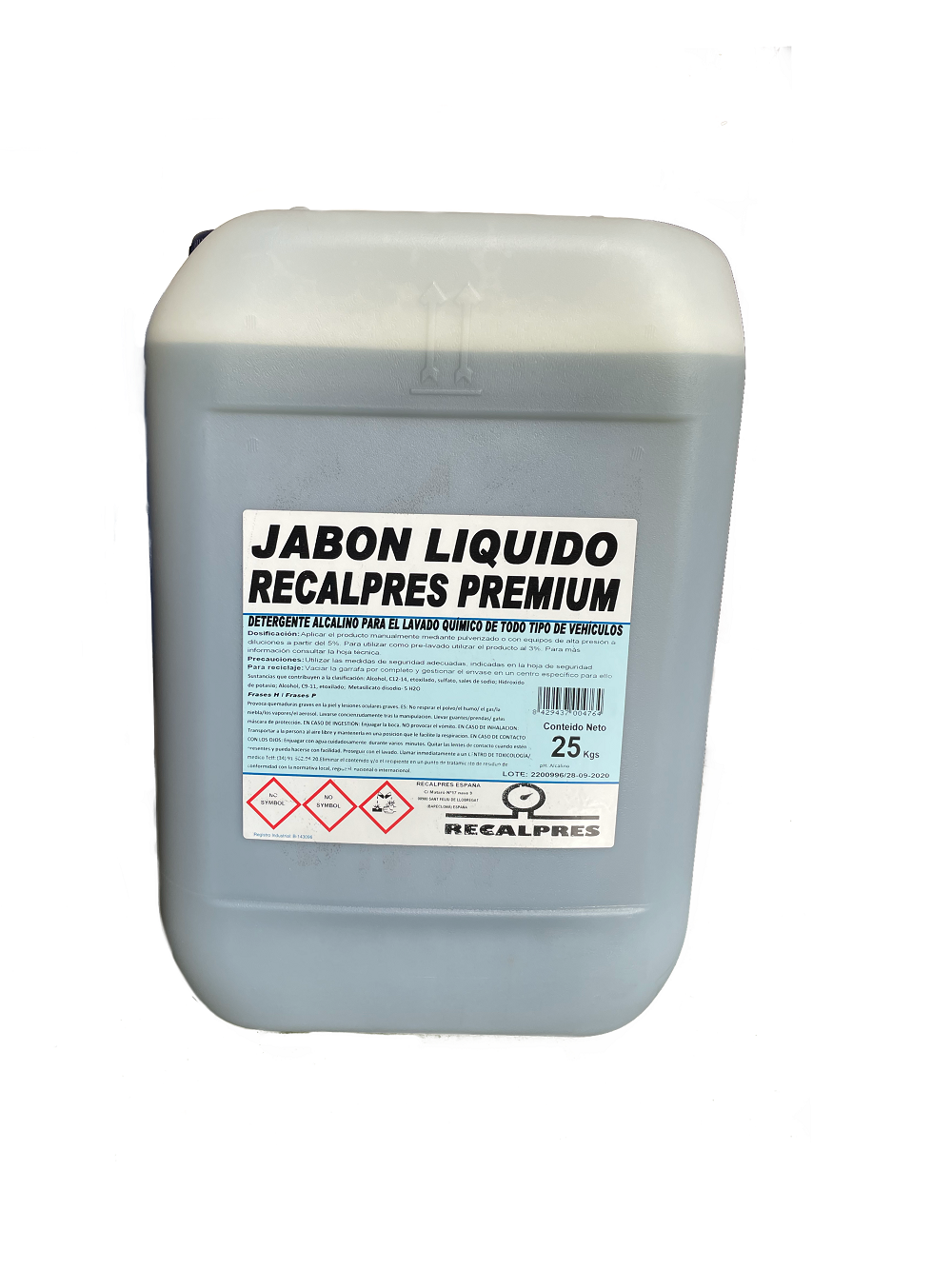 Jabón Líquido Premium (Bidón de 25 kg)