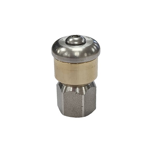 Boquilla Limpieza Tuberias Rotativa 220 BAR 3/8 045