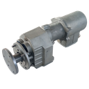 Wheel wash gear motor