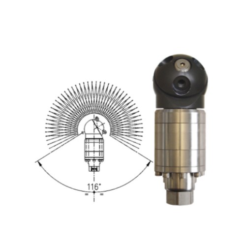 Cabezal semoviente A42 R2 Limpieza cisternas Caudal máx. 20 l/min Ø mín. 86mm